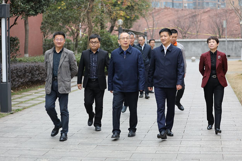 省人力资源和社会保障厅副厅长廖跃贵一行来开云·体育,开云（中国）调研