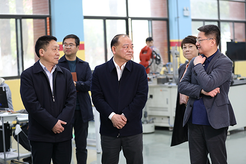 株洲市人社局党组书记、局长潘庆一行到开云·体育,开云（中国）调研湖南省第一届职业技能大赛赛事准备情况