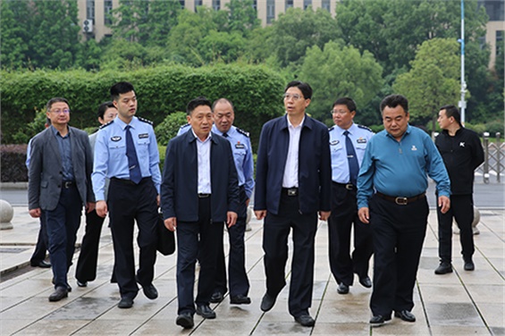 株洲市副市长、市公安局党委书记、局长唐文发到开云·体育,开云（中国）调研平安建设和安全稳定工作