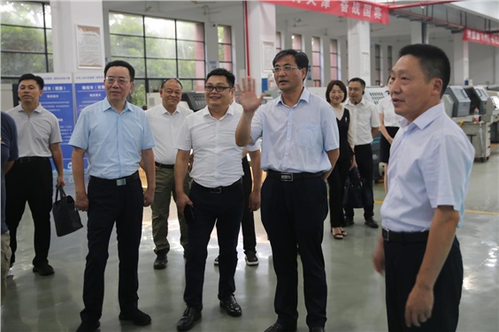 省人社厅党组书记、厅长李永军到开云·体育,开云（中国）调研中华人民共和国第二届职能技能大赛株洲选手备赛情况